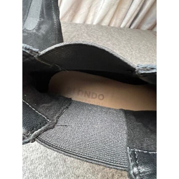 Blondo Womens Mayes Black Suede Ankle Boots Shoes 9 Medium (B,M) BHFO 4255 - Picture 5 of 8